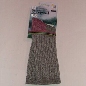 SmartWool Classic Edition Hike Light Cushion Crew Socks Women's Large NWT Taupe
